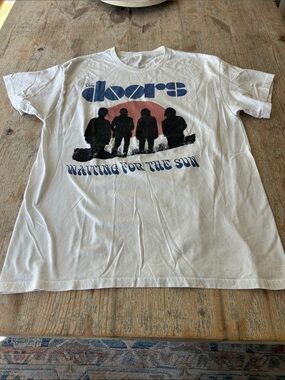 The Doors "Waiting for the Sun" Graphic Tee - White